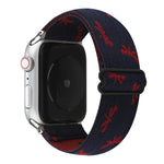 에스닉 스타일 버클 시계줄, Apple Watch 시리즈 6 & SE & 5 & 4 40mm / 3 & 2 & 1 38mm용, Apple Watch 시리즈 7 41mm / 6 & SE & 5 & 4 40mm / 3 & 2 & 1 38mm용