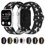 에스닉 스타일 버클 시계줄, Apple Watch 시리즈 6 & SE & 5 & 4 40mm / 3 & 2 & 1 38mm용, Apple Watch 시리즈 7 41mm / 6 & SE & 5 & 4 40mm / 3 & 2 & 1 38mm용