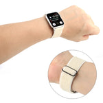 단색 나일론 시계줄, Apple Watch 시리즈 6 & SE & 5 & 4 40mm / 3 & 2 & 1 38mm용, Apple Watch 시리즈 7 41mm / 6 & SE & 5 & 4 40mm / 3 & 2 & 1 38mm용