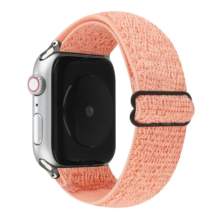 단색 나일론 시계줄, Apple Watch 시리즈 6 & SE & 5 & 4 40mm / 3 & 2 & 1 38mm용, Apple Watch 시리즈 7 41mm / 6 & SE & 5 & 4 40mm / 3 & 2 & 1 38mm용