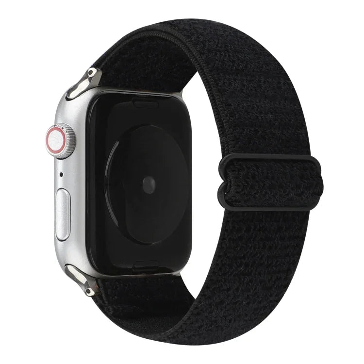 단색 나일론 시계줄, Apple Watch 시리즈 6 & SE & 5 & 4 40mm / 3 & 2 & 1 38mm용, Apple Watch 시리즈 7 41mm / 6 & SE & 5 & 4 40mm / 3 & 2 & 1 38mm용
