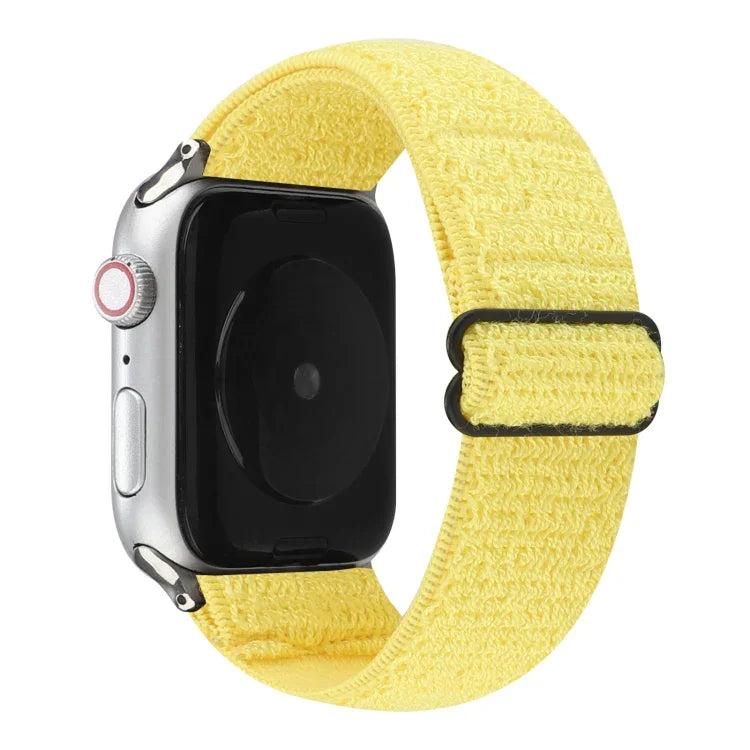 단색 나일론 시계줄, Apple Watch 시리즈 6 & SE & 5 & 4 40mm / 3 & 2 & 1 38mm용, Apple Watch 시리즈 7 41mm / 6 & SE & 5 & 4 40mm / 3 & 2 & 1 38mm용