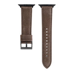 리치 텍스처 천연 가죽 시계줄, Apple Watch 시리즈 6 & SE & 5 & 4 40mm / 3 & 2 & 1 38mm용, Apple Watch 시리즈 7 41mm / 6 & SE & 5 & 4 40mm / 3 & 2 & 1 38mm용