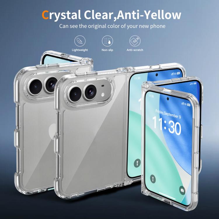 Scratch-proof Acrylic 2.0mm Crystal Phone Case, For iPhone Duo