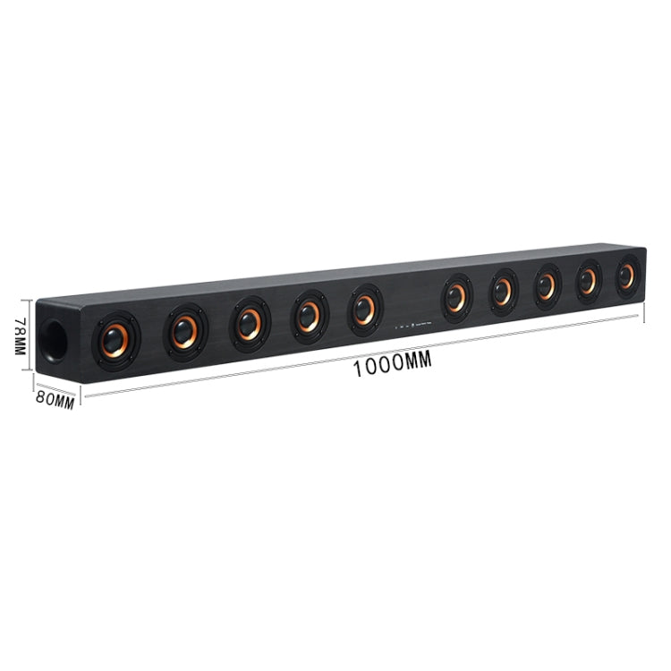 D90 서브우퍼 원목 블루투스 4.2 스피커 리모컨 포함, TF 카드 & 3.5mm AUX 동축 & 광섬유 & U 디스크 지원, D90+ 서브우퍼