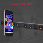 D90 서브우퍼 원목 블루투스 4.2 스피커 리모컨 포함, TF 카드 & 3.5mm AUX 동축 & 광섬유 & U 디스크 지원, D90+ 서브우퍼