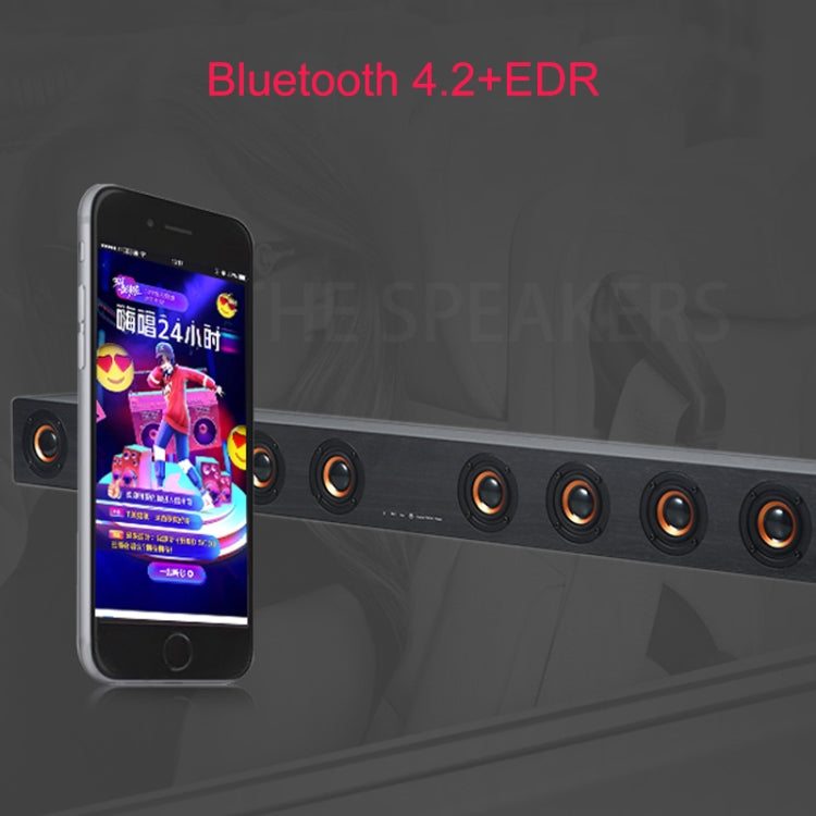 D90 서브우퍼 원목 블루투스 4.2 스피커 리모컨 포함, TF 카드 & 3.5mm AUX 동축 & 광섬유 & U 디스크 지원, D90+ 서브우퍼