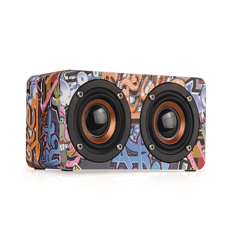 M5 서브우퍼 원목 블루투스 4.2 스피커, TF 카드 & 3.5mm AUX & FM 지원