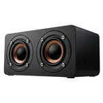 M5 서브우퍼 원목 블루투스 4.2 스피커, TF 카드 & 3.5mm AUX & FM 지원