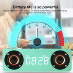 M5 서브우퍼 원목 블루투스 4.2 스피커, TF 카드 & 3.5mm AUX & FM 지원