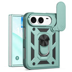 Sliding Camera Cover Design TPU+PC Phone Case, For iPhone Duo