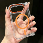 Acrylic Transparent Magnetic Phone Case, For iPhone Duo