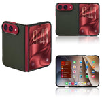 PU Leather PC Phone Case, For iPhone Duo