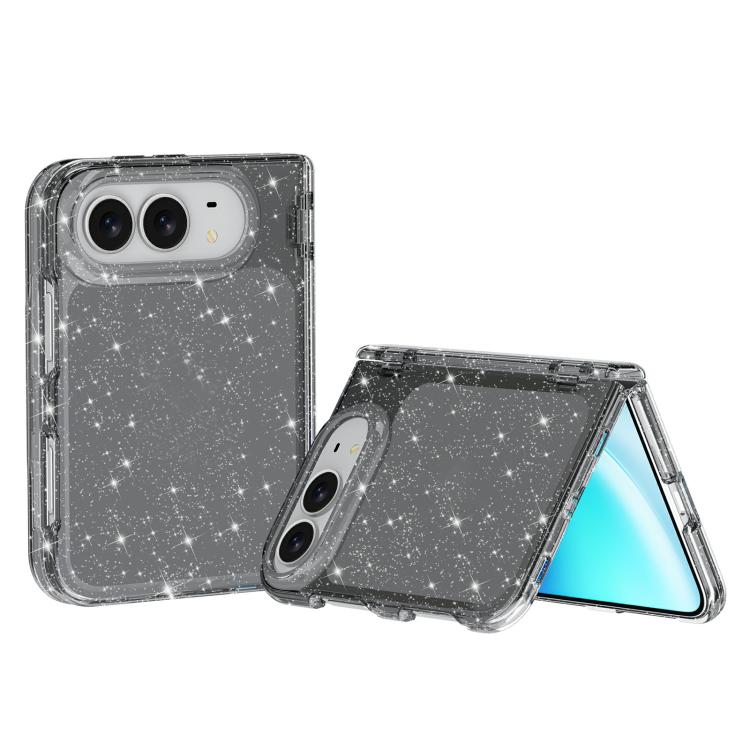 Shockproof Terminator Glitter Powder Phone Case, For iPhone Duo