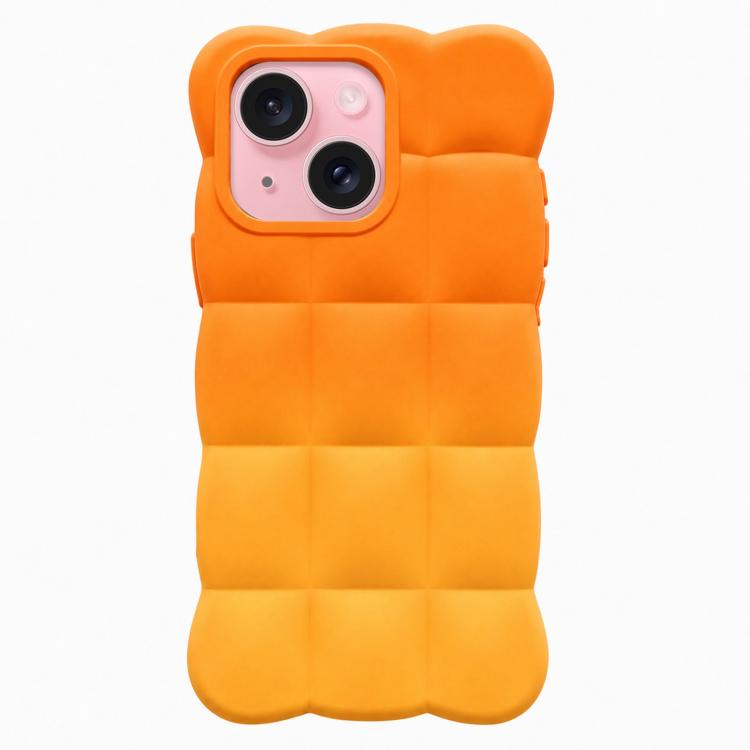 Gradient Cloud Square TPU Phone Case, For iPhone 15 Plus, For iPhone 15