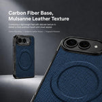 Granular Texture Magnetic Integrated Film Phone Case, For iPhone Duo