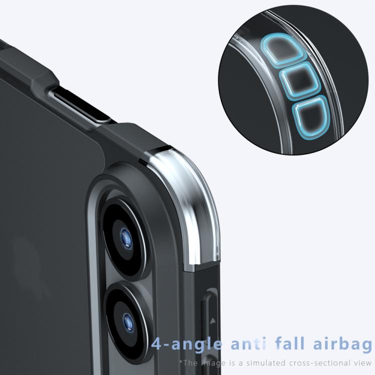 Armor Big Pore PC Hybrid TPU Phone Case, For iPhone Duo