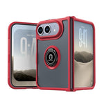 Q Shadow 1 Series TPU + PC Phone Case with Ring, For iPhone Duo