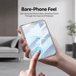 GKK Integrated Phantom Magnetic Thin Ring Folding Hinge Full Coverage Phone Case, For iPhone Duo