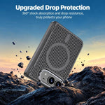 GKK Integrated Phantom Folding Hinge Heat Dissipation Magnetic Phone Case, For iPhone Duo