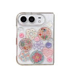 Epoxy Acrylic PC Folding Phone Case, For iPhone Duo
