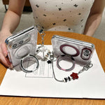 Side Buckle Hinge Rotating Holder Magnetic Phone Case, For iPhone Duo