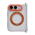 Side Buckle Hinge Rotating Holder Magnetic Phone Case, For iPhone Duo