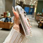 Glitter Powder Dots Pattern Phone Case, For iPhone Duo