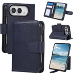 3-Card Slots Multifunctional Leather Phone Case, For iPhone Duo