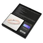 MH-8015 휴대용 고정밀 전자 다이아몬드 금 보석 저울 (0.01g~100g), 배터리 제외, MH-8015 100g