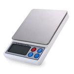 XY-8006 2.2인치 디스플레이 고정밀 전자 저울 (0.1g~3000g), 배터리 제외, 3000g/0.01g