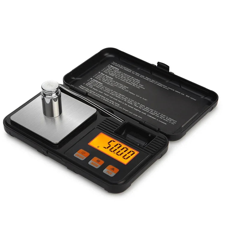 200g/0.01g 고정밀 휴대용 주얼리 저울 미니 전자 저울 정밀 캐럿 전자 저울, 200g/0.01g