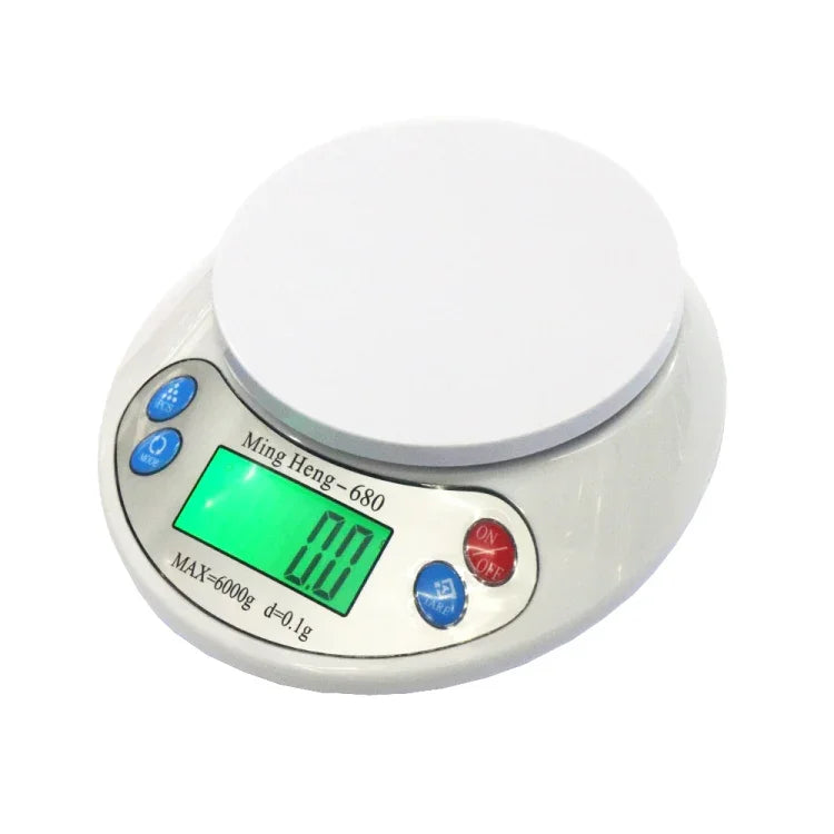 MH-680 6000g x 0.1g 2.2인치 LCD 디지털 전자 주방 저울, MH-680 6kg x 0.1g