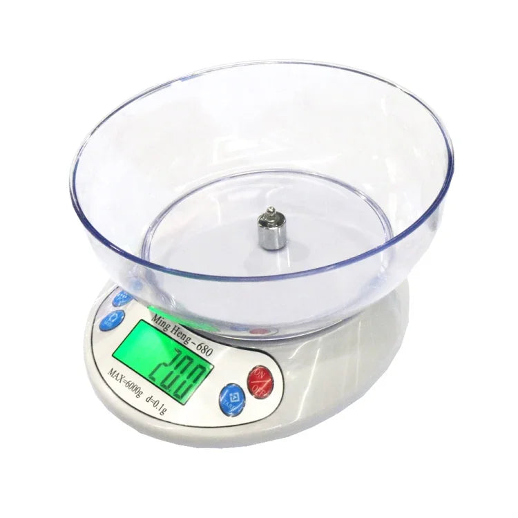 MH-680 6000g x 0.1g 2.2인치 LCD 디지털 전자 주방 저울, MH-680 6kg x 0.1g