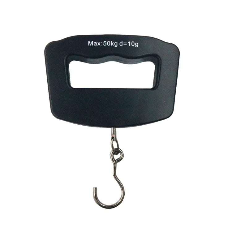 A09 50kg x 10g 휴대용 디지털 수하물 후크 저울 밸런스 장치 1.7인치 LCD 화면 포함, 후크 저울