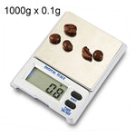 M-18 1000g x 0.1g 고정밀 디지털 전자 보석 저울 저울 장치 1.5인치 LCD 화면, 1000g/0.1g