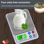 MH-555 6Kg x 0.1g 고정밀 디지털 전자 휴대용 주방 저울 밸런스 장치 2.2인치 LCD 화면 포함, 6000g/0.1g