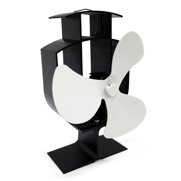 YL401 3-Blade High Temperature Metal Heat Powered Fireplace Stove Fan, YL401 (Silver), YL401 (White), YL401 (Black), YL401 (Bronze), YL401 (Gold)