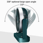 F701 Desktop Electric Fan with LED Display