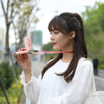 F20 전기 도금 휴대용 접이식 무소음 USB 목걸이형 선풍기, F20 (핑크), F20 (그린), F20 (블루), F20 (화이트)