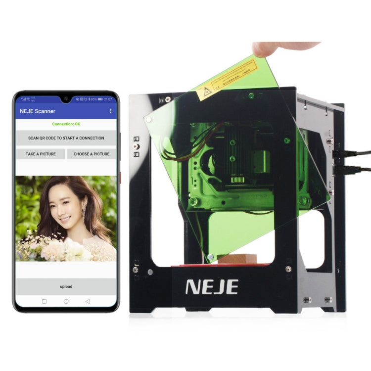 NEJE KZ 3000mW 블루투스 DIY USB 레이저 조각기
