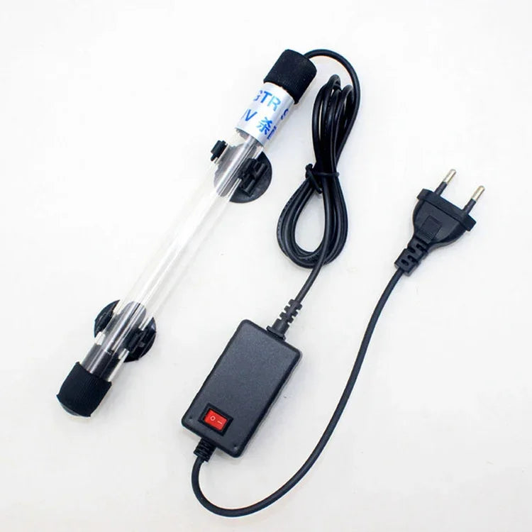 220V 9W UV 자외선 조류 소독 어항 램프, EU 플러그, 9W EU 플러그