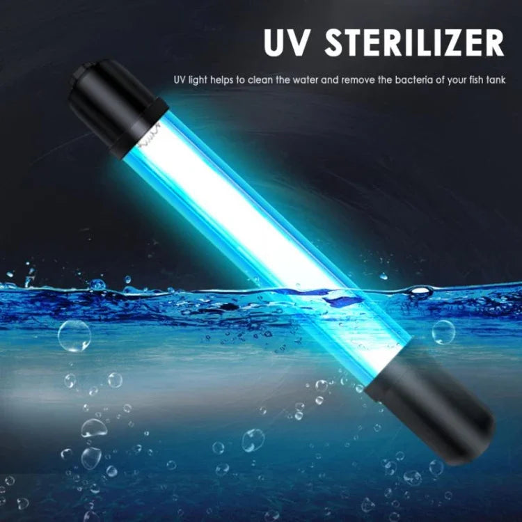 220V 9W UV 자외선 조류 소독 어항 램프, EU 플러그, 9W EU 플러그