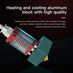 Creality 24V 40W 익스트루더 노즐 핫엔드 키트 온도 센서 및 히팅 튜브 포함 Ender-3 3D 프린터용