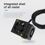 Creality 24V 40W 익스트루더 풀 노즐 핫엔드 키트 노즐 익스트루더+쿨링 팬+케이스 포함 Ender-3 3D 프린터용