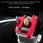 Creality 올 메탈 레드 블록 보우덴 익스트루더 키트 Ender-3 / Ender-3 Pro / Ender-3 V2 / CR-10 Pro V2 3D 프린터용