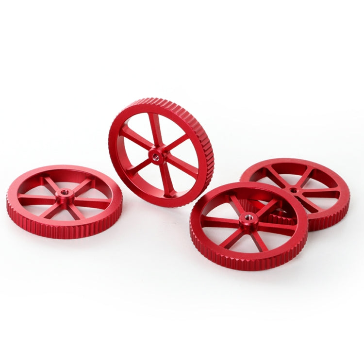 Creality 메탈 레드 핸드 스크류 레벨링 너트 Ender-3 / Ender-3 Pro / Ender-3 V2 / CR-10 Pro V2 3D 프린터용