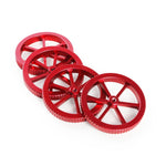Creality 메탈 레드 핸드 스크류 레벨링 너트 Ender-3 / Ender-3 Pro / Ender-3 V2 / CR-10 Pro V2 3D 프린터용