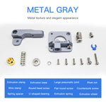 Creality 올 메탈 실버 블록 보우덴 익스트루더 키트 Ender-3 / Ender-3 Pro / Ender-3 V2 / CR-10 Pro V2 3D 프린터용