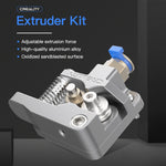 Creality 올 메탈 실버 블록 보우덴 익스트루더 키트 Ender-3 / Ender-3 Pro / Ender-3 V2 / CR-10 Pro V2 3D 프린터용